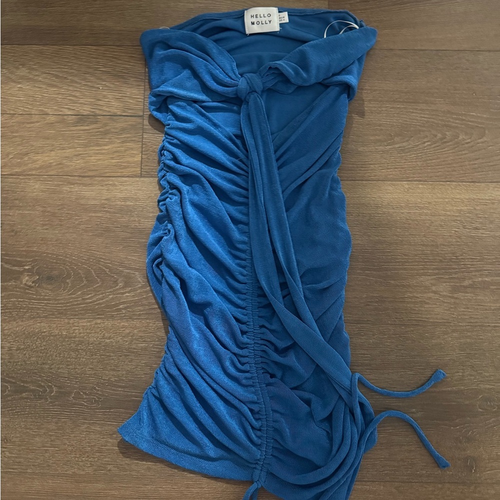 Hello Molly Vibrant Blue Dress
